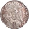 Image 1 : URUGUAY, struck in Buenos Aires, 1 peso, 1893, round-top 3, NGC MS 63.