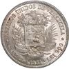 Image 2 : VENEZUELA, struck at the Philadelphia Mint, 5 bolívares, 1921, NGC MS 61.