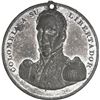 Image 1 : COLOMBIA (struck in Europe), large tin medal, no date (1827), Simón Bolívar.
