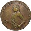Image 1 : GREAT BRITAIN, copper alloy Admiral Vernon medal, 1739, Vernon / Porto Bello, ex-Adams.