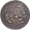 Image 2 : GREAT BRITAIN, copper alloy Admiral Vernon medal, 1739, Vernon / Porto Bello, ex-Adams.