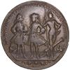 Image 1 : GREAT BRITAIN, copper alloy Admiral Vernon medal, 1741, Vernon and Ogle and Wentworth / Cartagena, e