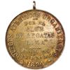 Image 2 : PERU, gilt silver award medal, 1894, Club de Regatas "Lima."