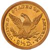 Image 2 : UNITED STATES, Philadelphia mint, gold proof $2½ coronet Liberty "quarter eagle," 1894, NGC PF 58.