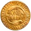 Image 2 : UNITED STATES, San Francisco mint, gold $1, 1915-S, Panama-Pacific, NGC MS 63.