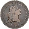 Image 1 : UNITED STATES, Philadelphia mint, Flowing Hair dollar, 1795, three leaves, B-5, BB-27, R.1, NGC F 15