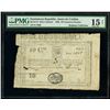 Image 1 : DOMINICAN REPUBLIC, Junta de Crédito, 10 centavos fuertes, 12-4-1866, series D, serial 3668, PMG Cho