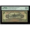 Image 1 : VENEZUELA, Caracas, Banco de Venezuela, 10 bolívares, 27-10-1938, serial 1274507, PMG Choice F 15.