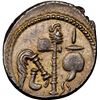 Image 2 : ANCIENT ROMAN, Roman Empire, AR denarius, Julius Caesar, ca. 49-48 BC, military mint traveling with 