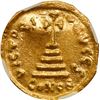Image 2 : BYZANTINE EMPIRE, Constantinople, AV solidus, Tiberius II Constantine, 578-582 AD, NGC AU / clipped,