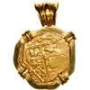 Image 1 : COLOMBIA, Bogotá, gold cob 2 escudos, Charles II posthumous, no assayer (Arce), style of 1706-13, ex