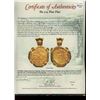 Image 3 : COLOMBIA, Bogotá, gold cob 2 escudos, Charles II posthumous, no assayer (Arce), style of 1706-13, ex