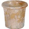 Image 1 : Small, glazed earthenware cup, intact, ex-pirate ship Golden Fleece (1686).