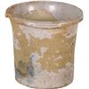 Image 2 : Small, glazed earthenware cup, intact, ex-pirate ship Golden Fleece (1686).
