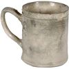 Image 2 : White porcelain one-handled cup, intact, ex-pirate ship Golden Fleece (1686).