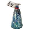 Image 1 : Very small light blue glass vial, intact, with original cork, with museum tag, ex-pirate ship Golden