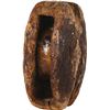 Image 2 : Massive wooden pulley with sheave intact, ex-Guadalupe (1724).