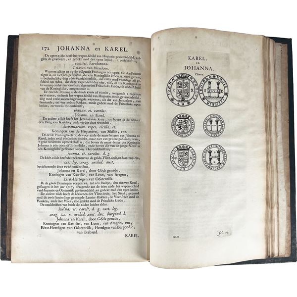 De Munt der Graaven van Holland [The Coins of the Counts of Holland], by Kornelis Van Alkemade, 1700