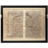 Image 2 : Large, original, framed map by Hondius (1606) of Cuba, Hispaniola, Jamaica, Puerto Rico, and Margari