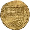 Image 1 : SPAIN, Seville, gold cob 2 escudos, Philip II, assayer Gothic D below mintmark S to left, denominati