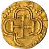 Image 2 : SPAIN, Seville, gold cob 1 escudo, Philip II, assayer not visible, NGC XF 45.