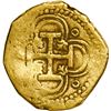 Image 2 : SPAIN, Seville, gold cob 2 escudos, Philip III, assayer B, OMNIVM in legend.