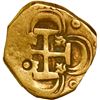 Image 2 : SPAIN, Seville, gold cob 2 escudos, Philip III, assayer B, OMNIVM in legend.