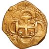 Image 2 : SPAIN, Seville, gold cob 2 escudos, Philip III, assayer B.