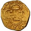 Image 2 : SPAIN, Seville, gold cob 1 escudo, 1610 B, NGC AU 53.