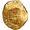 Image 1 : SPAIN, Seville, gold cob 1 escudo, Philip III, assayer V.