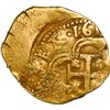 Image 2 : SPAIN, Seville, gold cob 1 escudo, Philip III, assayer V.