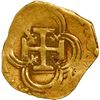 Image 2 : SPAIN, Seville, gold cob 2 escudos, Philip III or IV, assayer not visible.