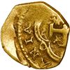 Image 2 : SPAIN, Seville, gold cob 1 escudo, Charles II, assayer not visible.