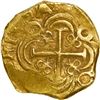 Image 2 : COLOMBIA, Bogotá, gold cob 2 escudos, Charles II posthumous, no assayer (Arce).