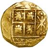 Image 1 : COLOMBIA, Bogotá, gold cob 2 escudos, Charles II posthumous, no assayer (Arce).