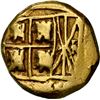 Image 1 : COLOMBIA, Bogotá, gold cob 2 escudos, Philip V, assayer not visible (ca. 1730), NGC VF details / rem
