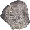 Image 1 : MEXICO, Mexico City, cob 4 reales, Philip II, assayer O below mintmark oM to left, denomination o-II