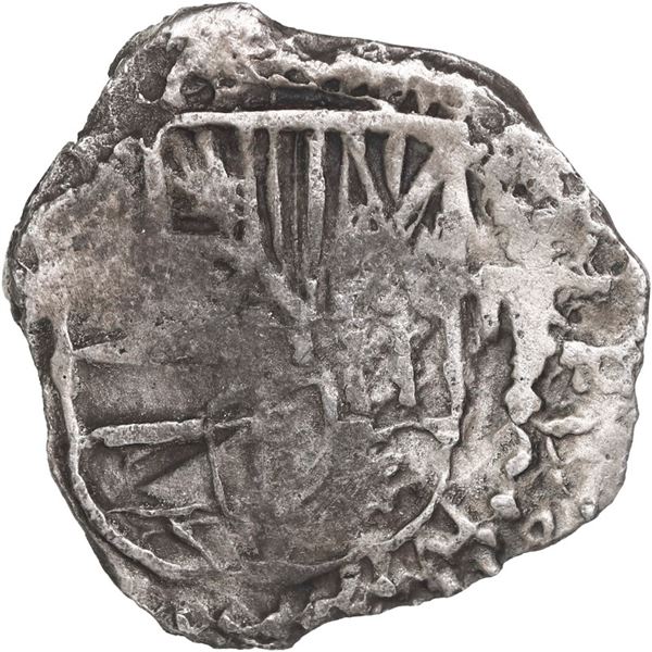BOLIVIA, Potosí, cob 2 reales, Philip III, assayer not visible, Grade 4.
