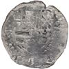 Image 1 : BOLIVIA, Potosí, cob 8 reales, Philip III, assayer R (curved leg), Grade 2, NGC / shipwreck effect (