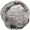 Image 1 : BOLIVIA, Potosí, cob 8 reales, Philip III, assayer Q, Grade 2, NGC / shipwreck effect (São José Ship