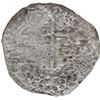 Image 2 : BOLIVIA, Potosí, cob 8 reales, 1618 T, Grade 2, NGC / shipwreck effect (São José Shipwreck Label).