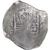 Image 1 : MEXICO, Mexico City, cob 8 reales, Philip IV, assayer P.