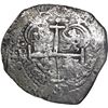 Image 2 : BOLIVIA, Potosí, cob 8 reales, 1653 E, •PH• at top, •pomegranate[x=#8226/