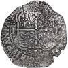 Image 2 : BOLIVIA, Potosí, cob 8 reales, 1653 E, •PH• at top, •pomegranate[x=#8226/