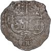 Image 2 : BOLIVIA, Potosí, cob 8 reales, 1653 E, •PH• at top, •pomegranate[x=#8226/