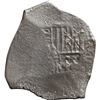 Image 1 : MEXICO, Mexico City, cob 4 reales, Charles II, assayer not visible.
