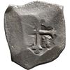 Image 2 : MEXICO, Mexico City, cob 4 reales, Charles II, assayer not visible.