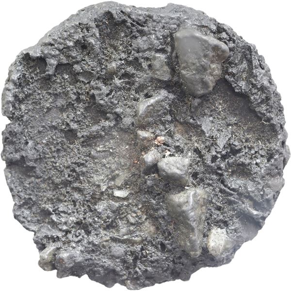 NETHERLANDS, mint uncertain, ducatoon "biscuit," oxidized and encrusted as found.