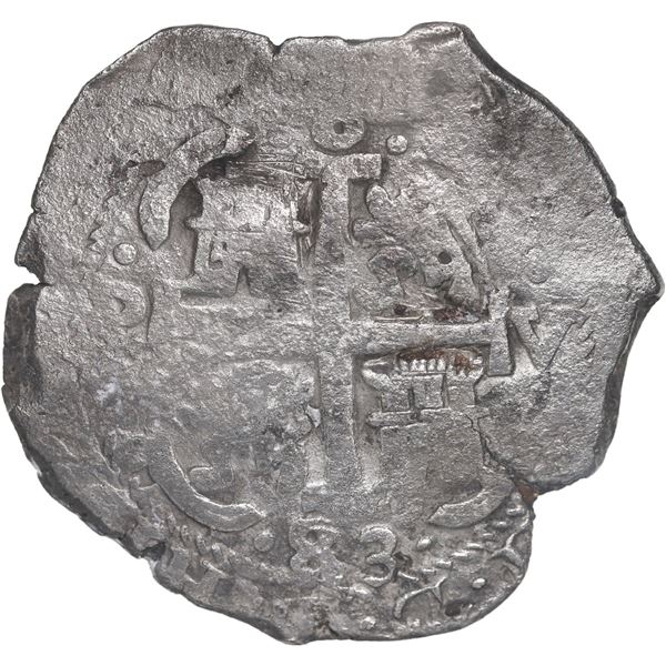 BOLIVIA, Potosí, cob 8 reales, 1683 V.