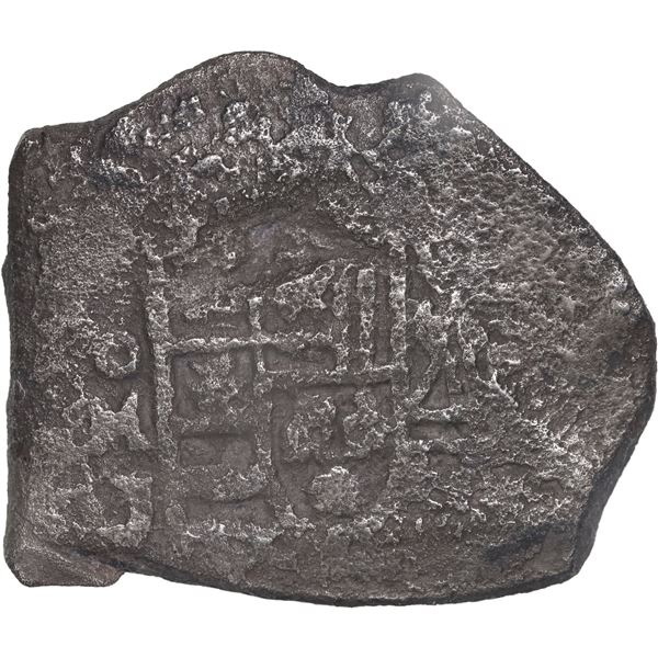 MEXICO, Mexico City, cob 8 reales, Philip V, assayer J, style of 1712-13, ex-Holden.